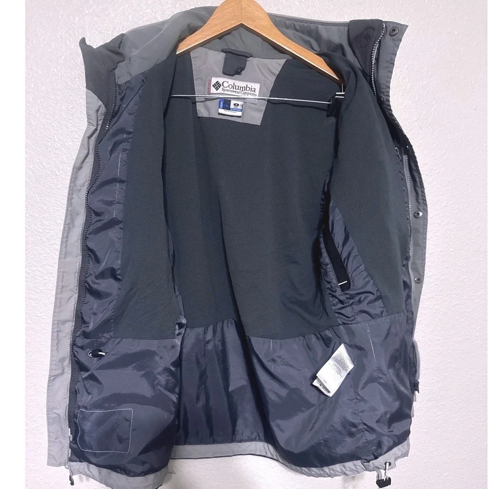 Columbia‎ Vertex Men's Black Gray White Jacket Size S